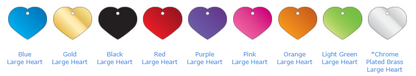Heart Pet Identification Tag