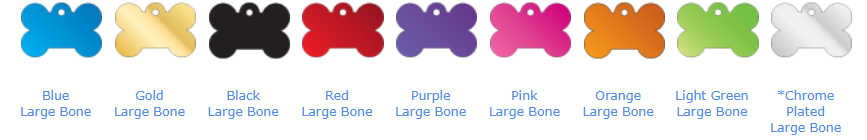 Bone Pet Identification Tag