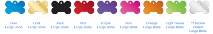 Bone Pet Identification Tag