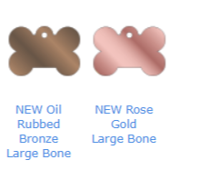 Bone Pet Identification Tag